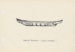 081 Indiani Tlinghit - piroga monoxila